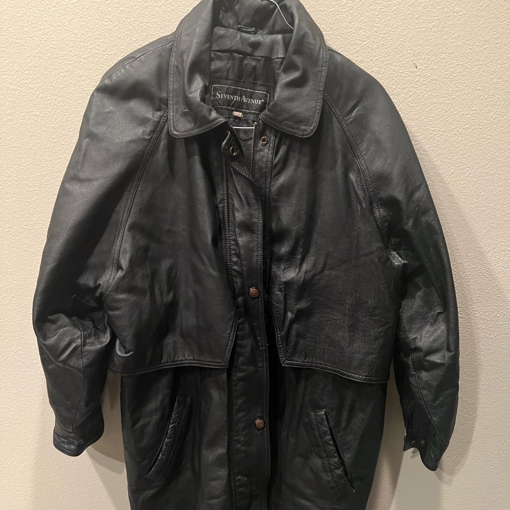Seventh Avenue Retro Adult Leather Jacket